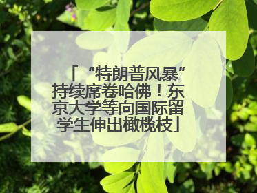 “特朗普风暴”持续席卷哈佛！东京大学等向国际留学生伸出橄榄枝