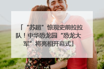 “苏超”惊现史前拉拉队！中华恐龙园“恐龙大军”将亮相开幕式