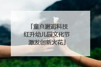 童真邂逅科技 红升幼儿园文化节激发创新火花