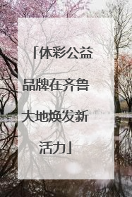体彩公益品牌在齐鲁大地焕发新活力
