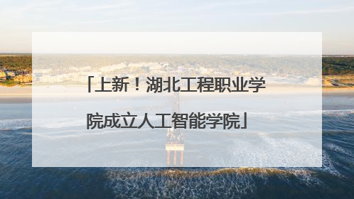上新！湖北工程职业学院成立人工智能学院
