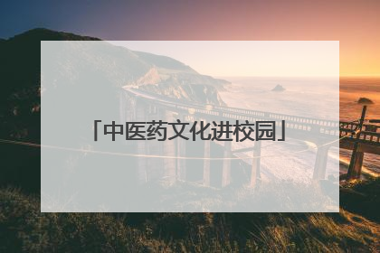 中医药文化进校园