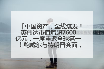 中国资产，全线爆发！英伟达市值增超7600亿元，一度重返全球第一！鲍威尔与特朗普会面，他们聊了什么？
