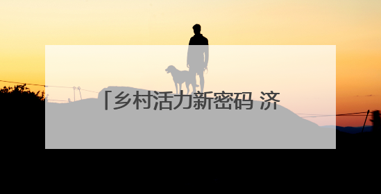 乡村活力新密码 济宁市任城区田园新业态收获好“丰”景