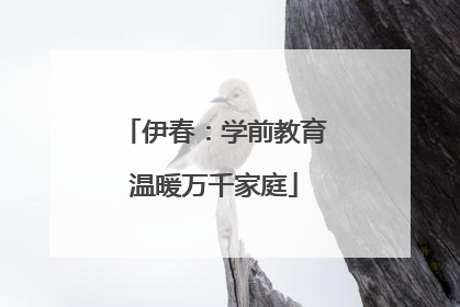 伊春：学前教育温暖万千家庭