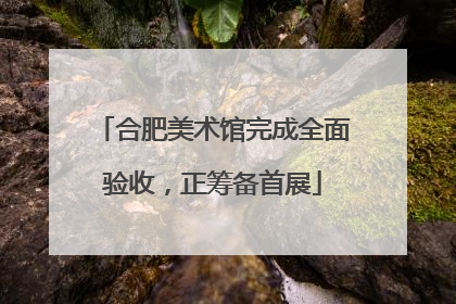 合肥美术馆完成全面验收，正筹备首展