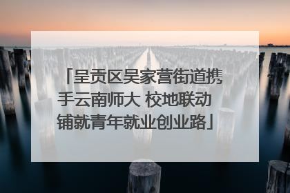 呈贡区吴家营街道携手云南师大 校地联动铺就青年就业创业路