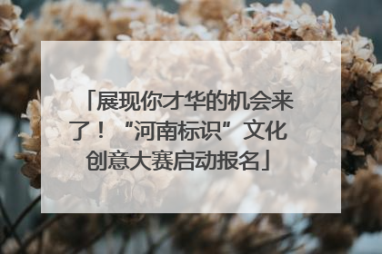 展现你才华的机会来了！“河南标识”文化创意大赛启动报名