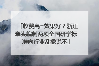 收费高=效果好？浙江牵头编制两项全国研学标准向行业乱象说不