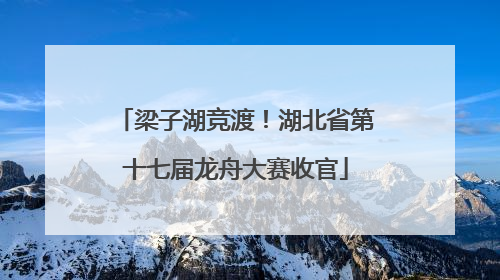 梁子湖竞渡！湖北省第十七届龙舟大赛收官