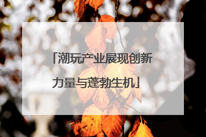 潮玩产业展现创新力量与蓬勃生机