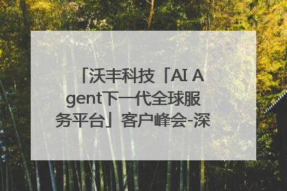 沃丰科技「AI Agent下一代全球服务平台」客户峰会-深圳站圆满落幕！