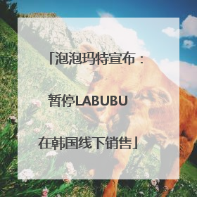 泡泡玛特宣布：暂停LABUBU在韩国线下销售