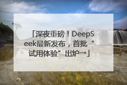 深夜重磅！DeepSeek最新发布，首批“试用体验”出炉→
