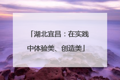 湖北宜昌：在实践中体验美、创造美