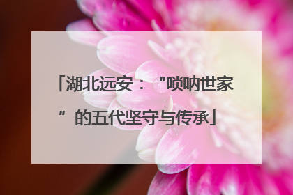 湖北远安：“唢呐世家”的五代坚守与传承