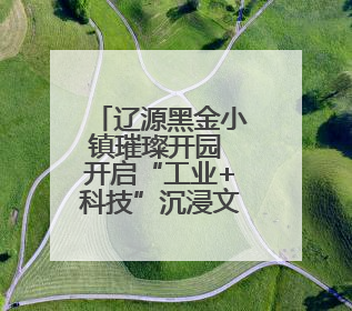 辽源黑金小镇璀璨开园 开启“工业+科技”沉浸文旅新体验