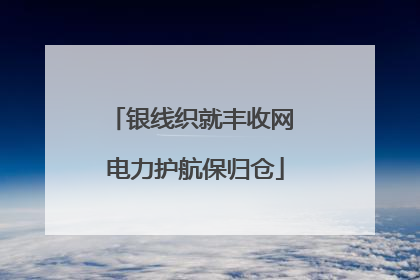 银线织就丰收网 电力护航保归仓