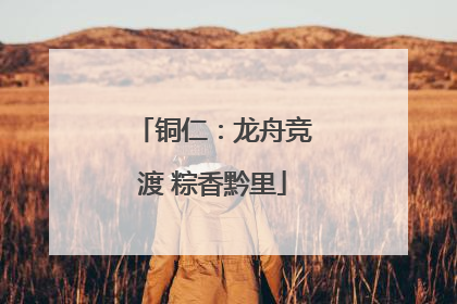 铜仁：龙舟竞渡 粽香黔里