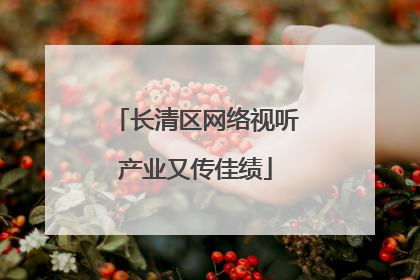 长清区网络视听产业又传佳绩