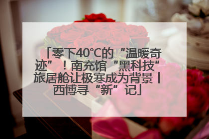 零下40℃的“温暖奇迹”！南充馆“黑科技”旅居舱让极寒成为背景丨西博寻“新”记