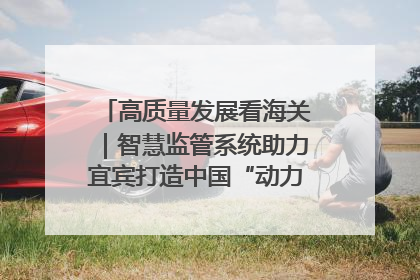 高质量发展看海关｜智慧监管系统助力宜宾打造中国“动力电池之都”