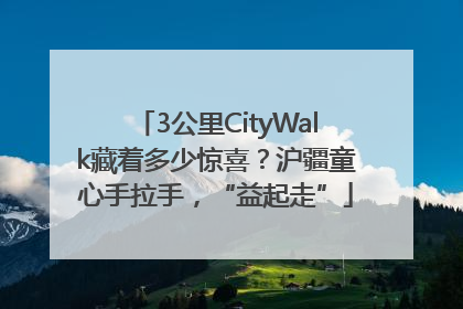 3公里CityWalk藏着多少惊喜？沪疆童心手拉手，“益起走”