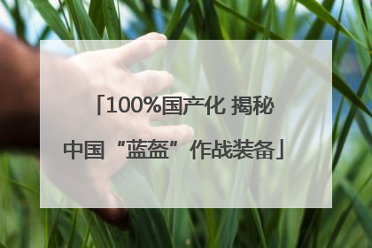 100%国产化 揭秘中国“蓝盔”作战装备