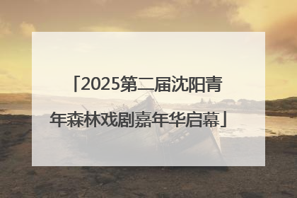 2025第二届沈阳青年森林戏剧嘉年华启幕