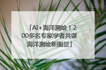 AI+海洋测绘！200多名专家学者共谋海洋测绘新图景